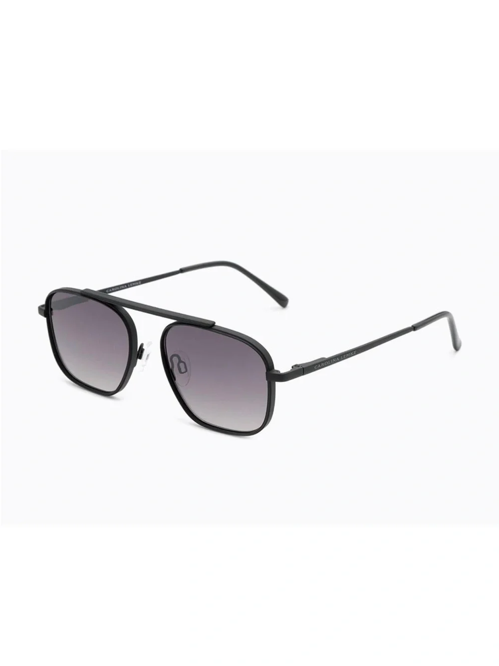 Carolina Lemke Berlin Eyewear - Bass Black, Rubber + Free Premium Case 3214-01
